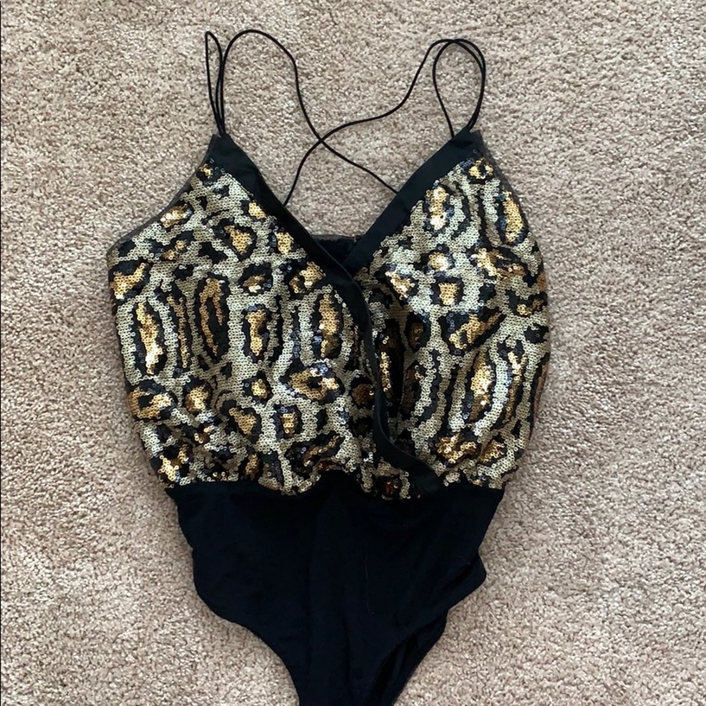 Cheetah bodysuit